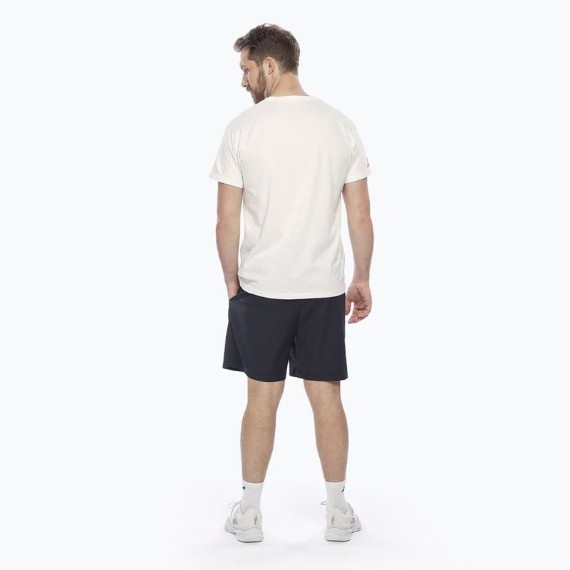 Babolat men's Exercise Message 1000 t-shirt white/white 3
