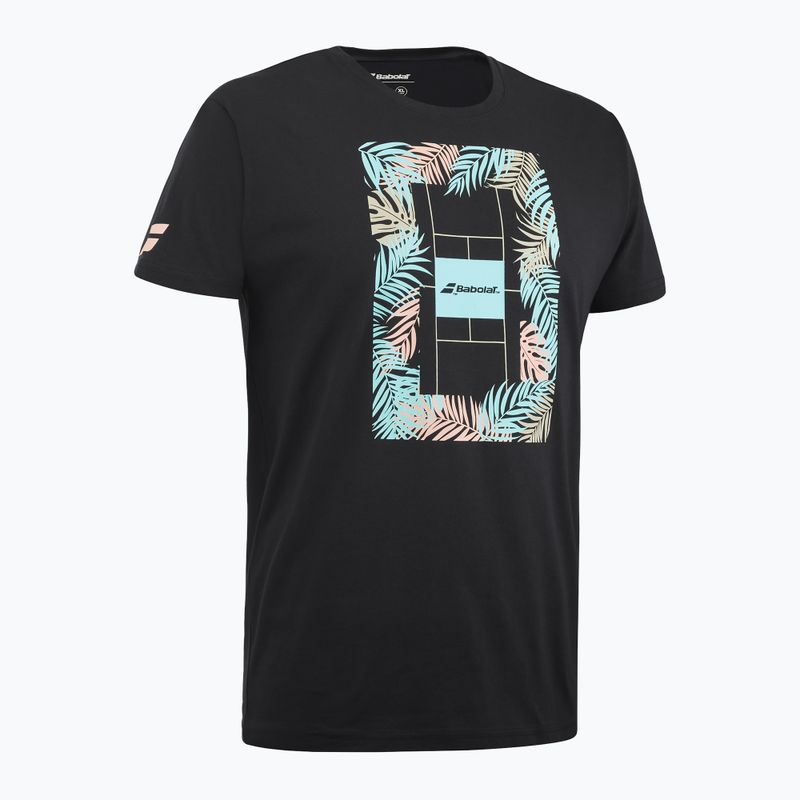 Babolat men's Exercise Message 2000 t-shirt black/black 2