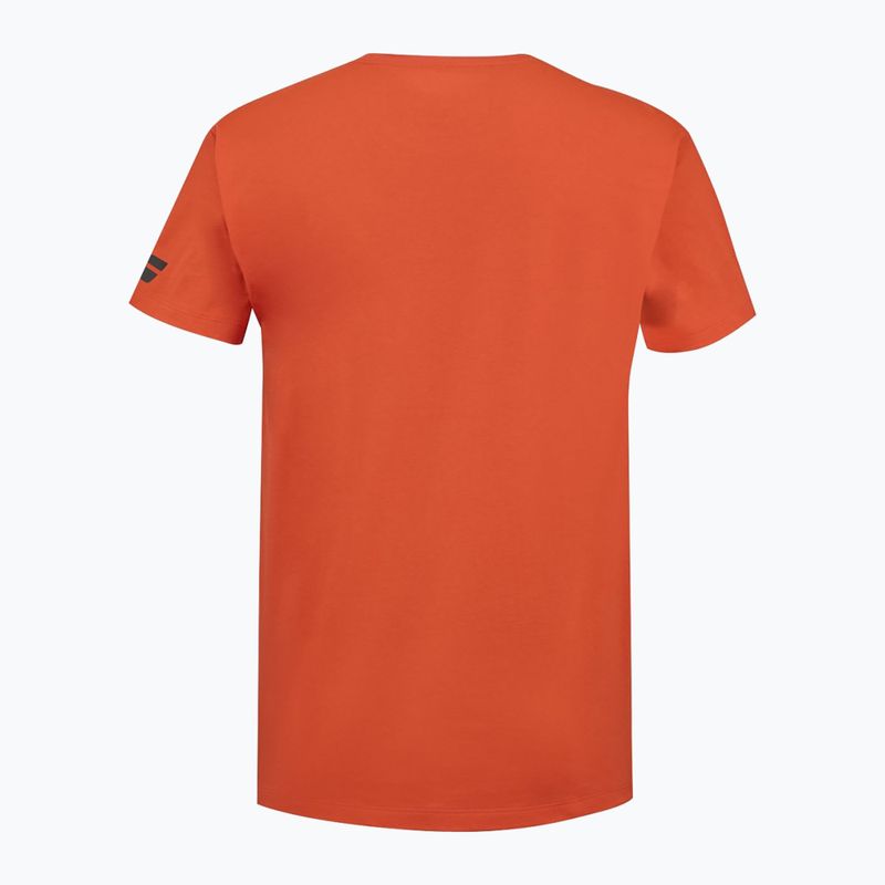 Men's Babolat Exercise T-shirt fiesta red 2