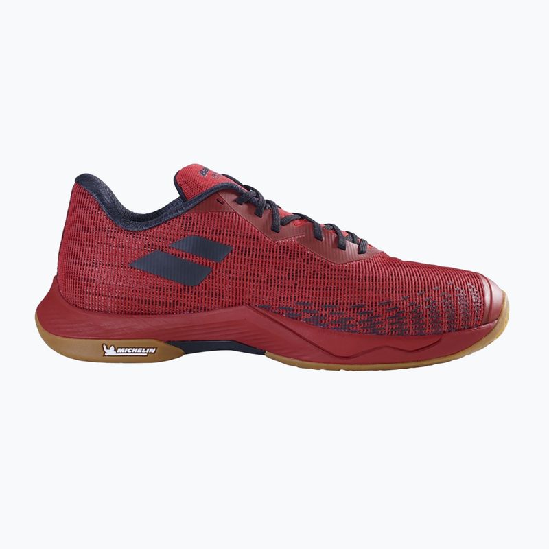 Babolat Shadow Spirit 2 black/ poppy red men's badminton shoe 9