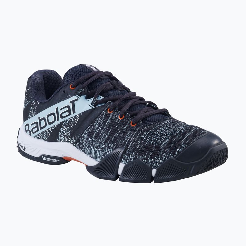 Babolat Movea black/light blue men's padel shoes 8