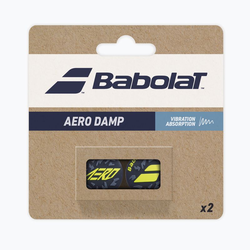 Babolat Aero Damp 2 pcs. grey/ yellow vibration damper