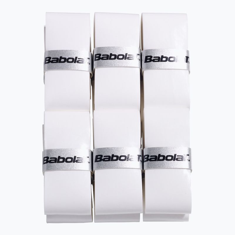 Babolat Pro Tour 2.0 tennis racket wrap 12 pcs white 2