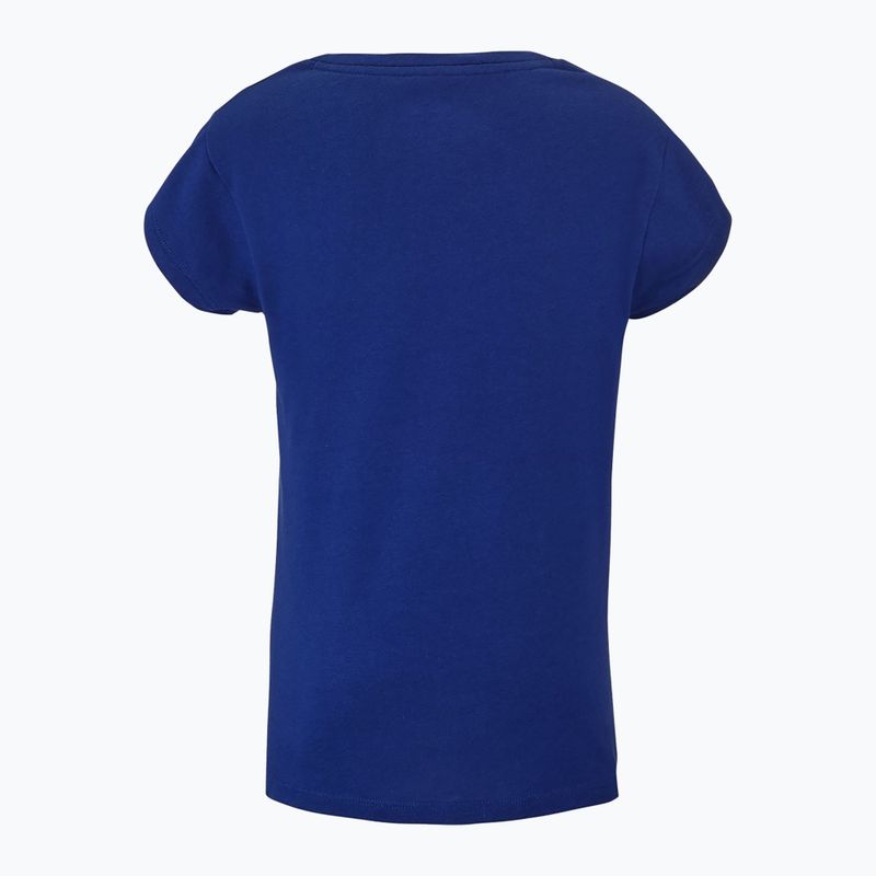 Babolat Exercise Cotton Jr children's t-shirt sodalite blue 2