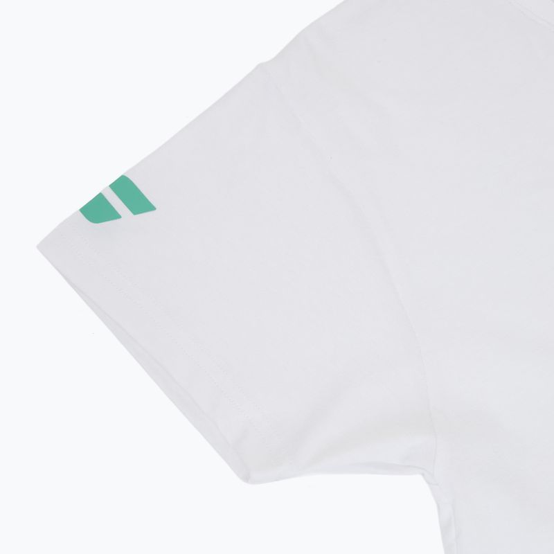 Babolat men's Exercise Big Flag t-shirt white/white 4