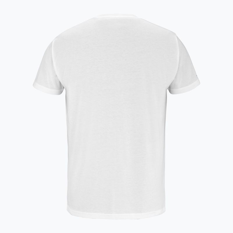 Babolat men's Exercise Big Flag t-shirt white/white 3