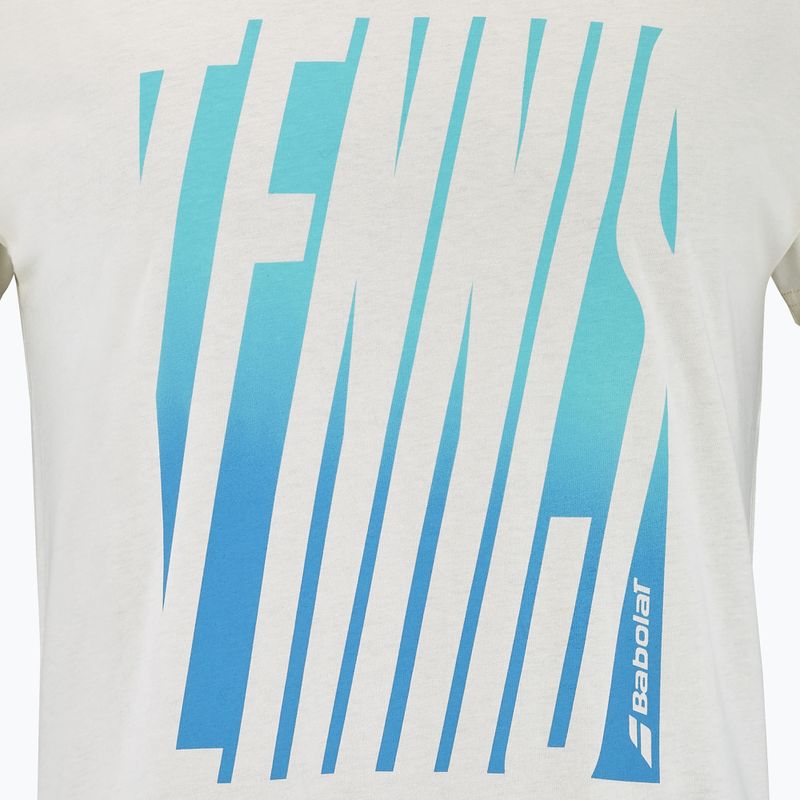 Babolat men's Exercise Message t-shirt cannoli cream 4