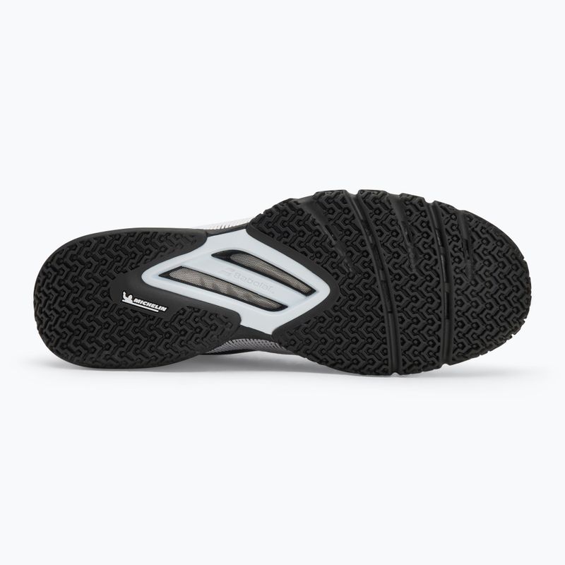 Babolat men's paddle shoes Jet Viva white/ black 4