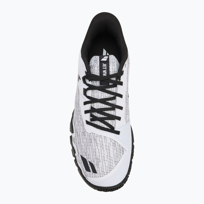 Babolat men's paddle shoes Jet Viva white/ black 5