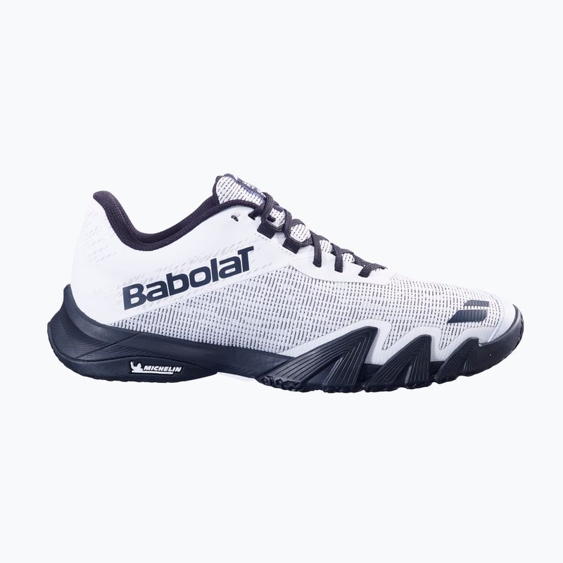 Babolat men's paddle shoes Jet Viva white/ black 9