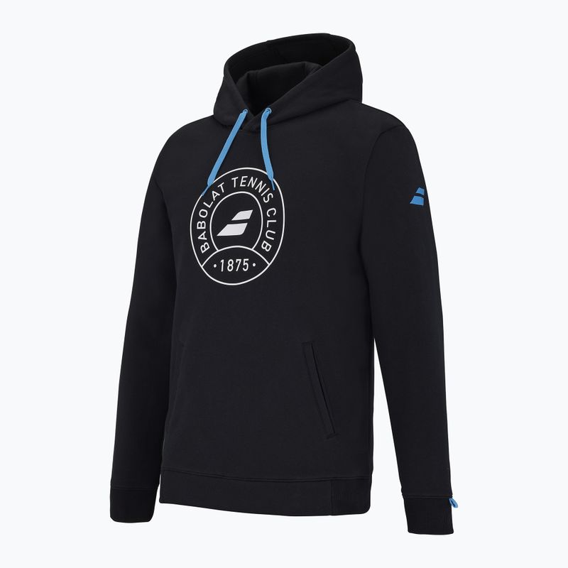 Men's Babolat Exercise Hood Sweat sweatshirt black/black 2