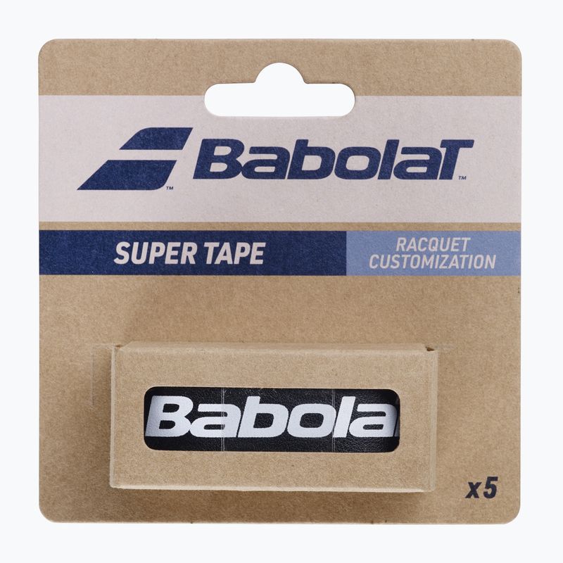 Babolat Super Tape X5 black racquet head protection tape