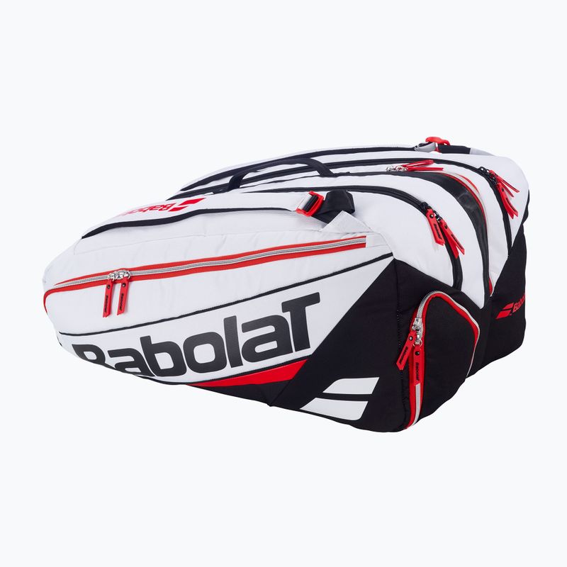 Padel bag Babolat RH Pro Padel Technical 62 l white/black/red 2