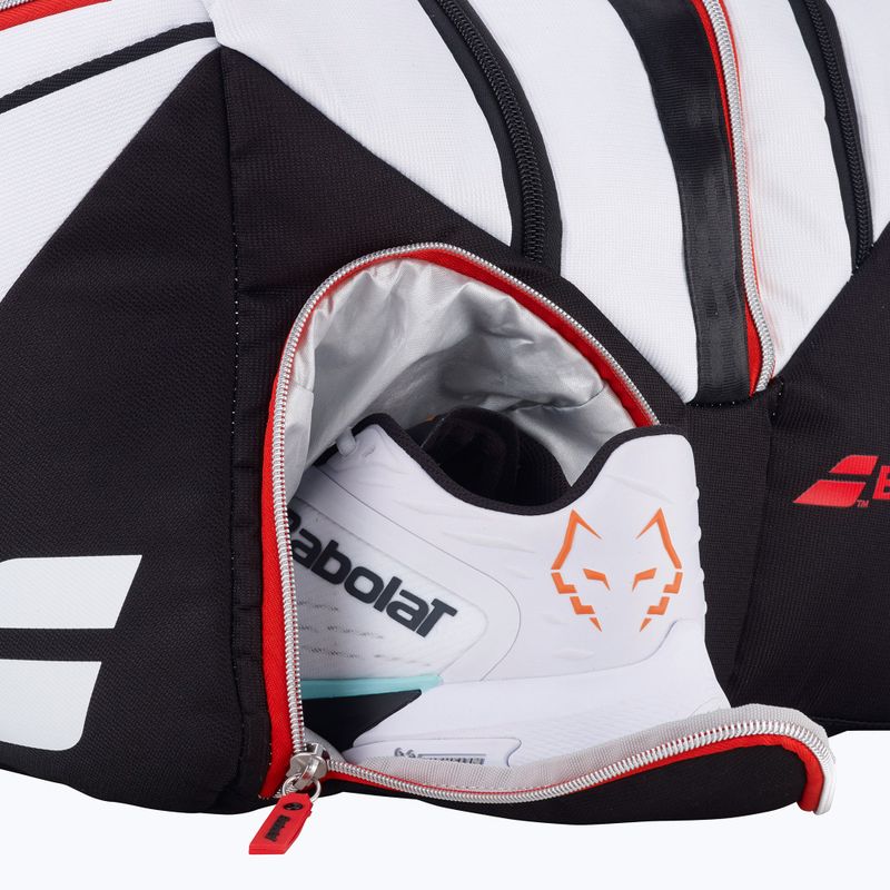 Padel bag Babolat RH Pro Padel Technical 62 l white/black/red 3