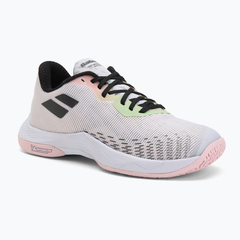 Badminton shoes Babolat Shadow Spirit 2 W white/white