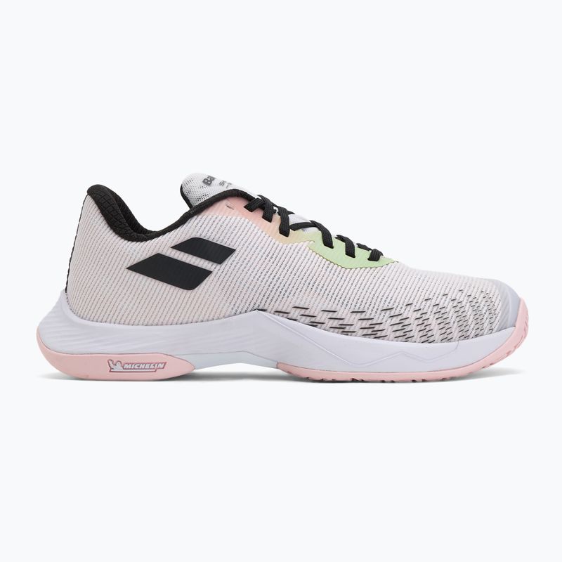 Badminton shoes Babolat Shadow Spirit 2 W white/white 2