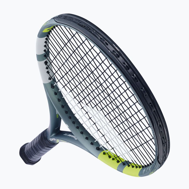 Tennis racket Babolat Evo Aero Gen2 grey/fluorescent yellow 5