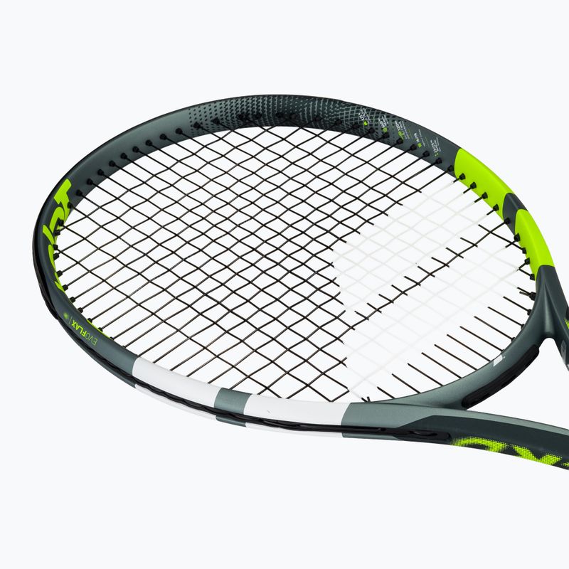 Tennis racket Babolat Evo Aero Gen2 grey/fluorescent yellow 5