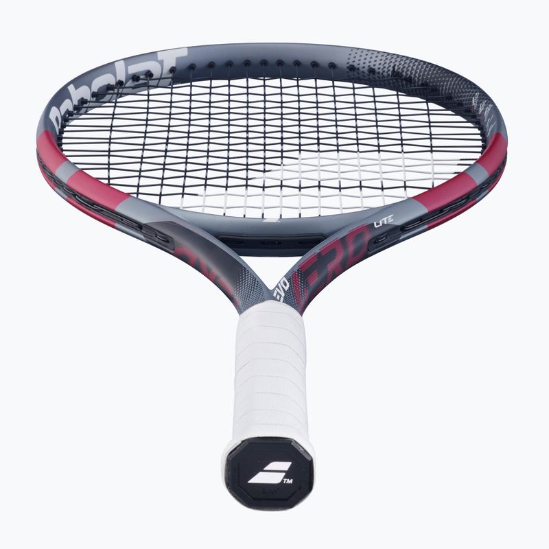 Tennis racket Babolat Evo Aero Lite Pink Gen2 grey/raspberry pink 4