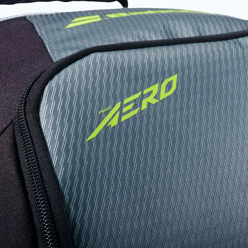 Tennis backpack Babolat Pure Aero 40 l metallic grey/black/fluo yellow 4