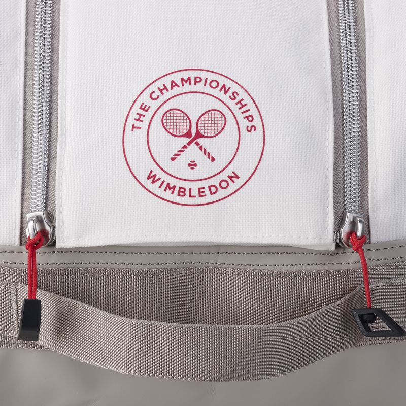 Tennis bag Babolat Court S Wimbledon 32 l white/ivory 4