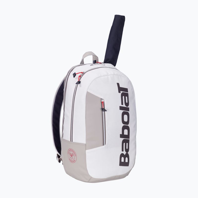 Tennis backpack Babolat Pure Lite Wimbledon 25 l white/ivory 3