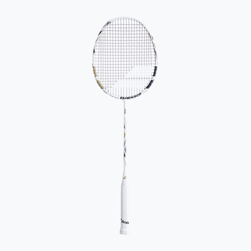 Children's badminton racket Babolat Prime white/gold