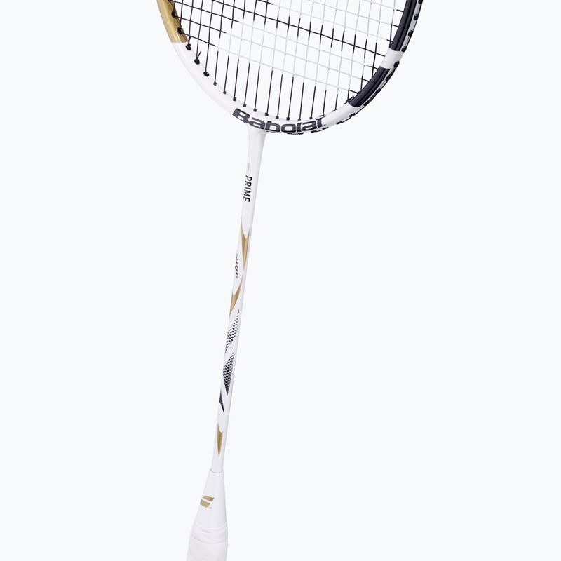 Children's badminton racket Babolat Prime white/gold 6