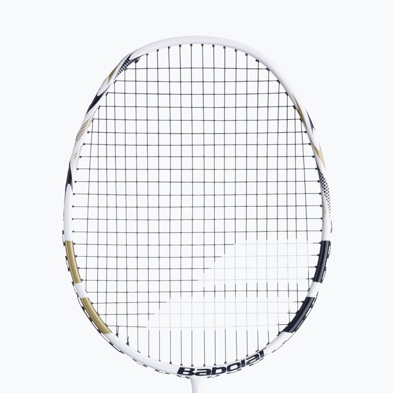 Children's badminton racket Babolat Prime white/gold 7