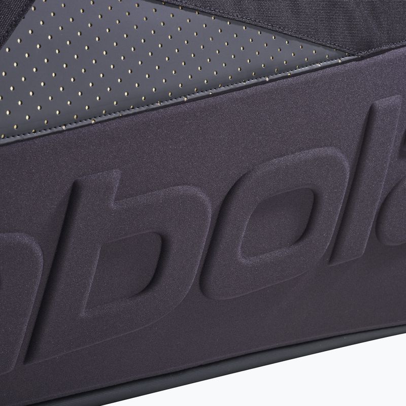 Badminton bag Babolat Cross Pro Bad 60 l black/gold 4