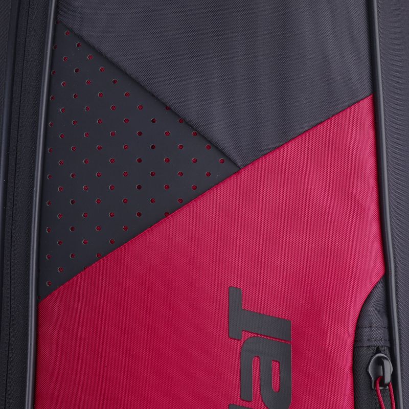 Badminton bag Babolat Backrack 3 27 l burgundy/black 3