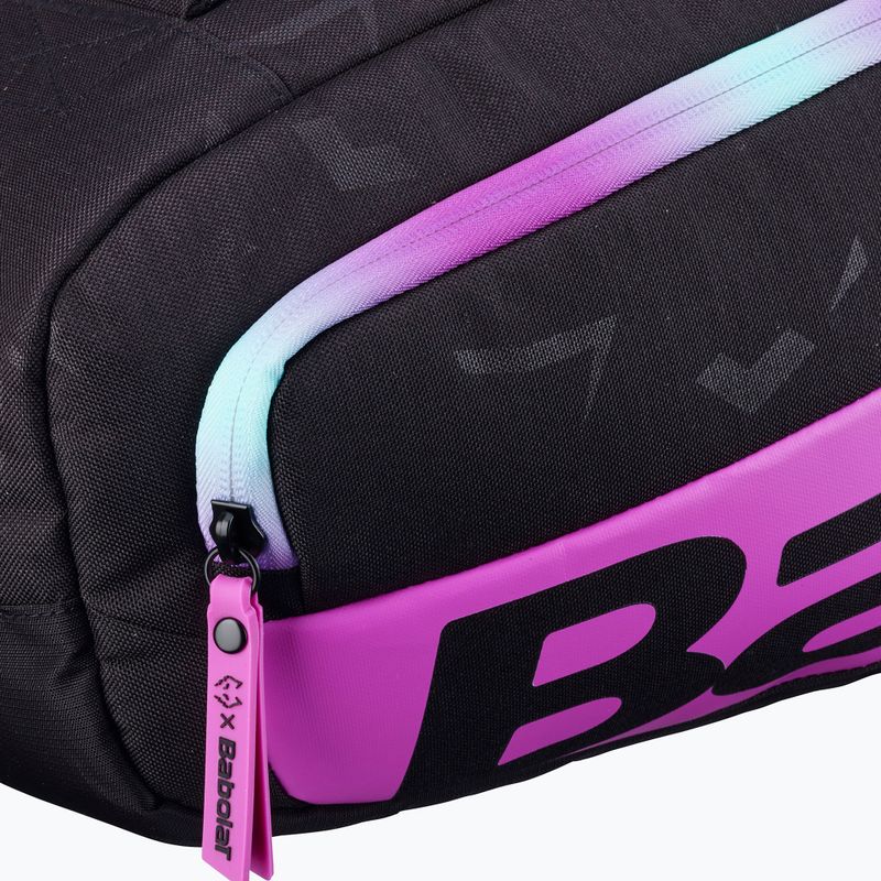 Padel bag Babolat RH Pro Padel Juan Lebron black/purple/light green 4