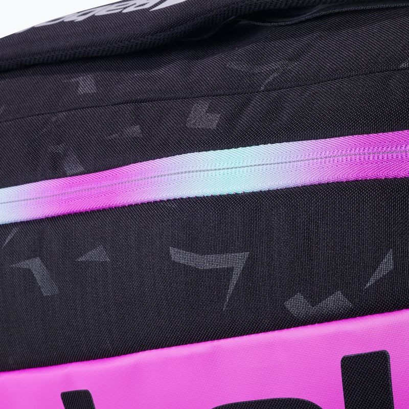 Padel bag Babolat RH Pro Padel Juan Lebron black/purple/light green 5