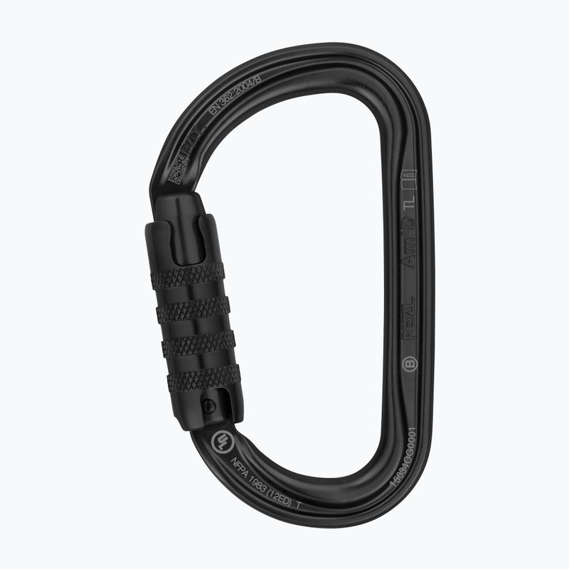 Carbine Petzl Am'D Triact-Lock TLN black