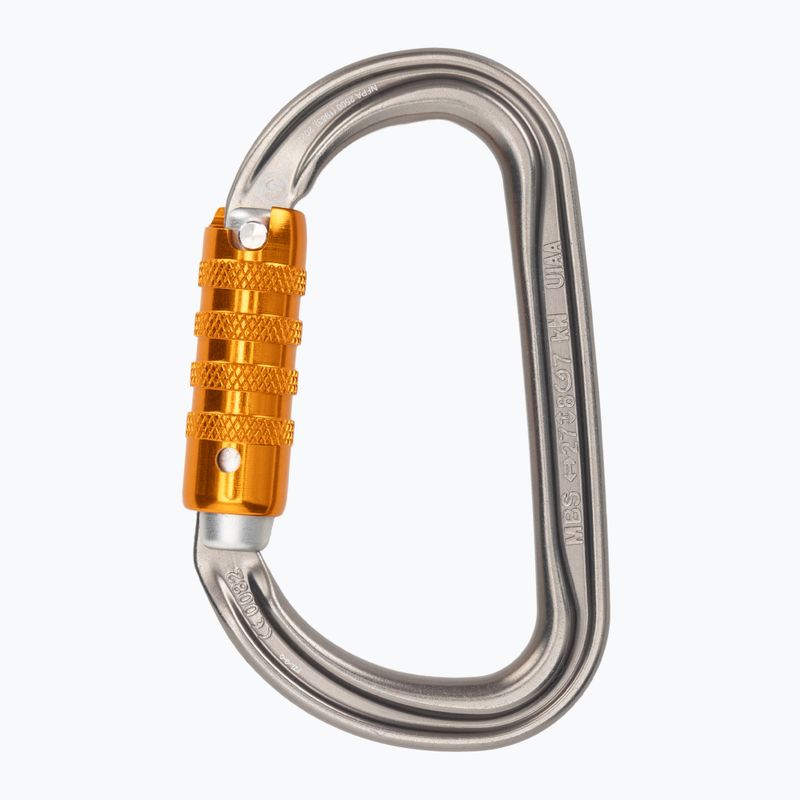 Climbing carabiner Petzl Am'D Triact-Lock TL silver 2
