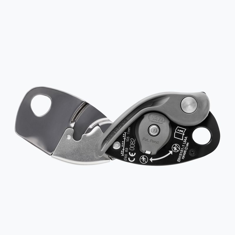 Petzl Grigri + grey belay device D13A G 2