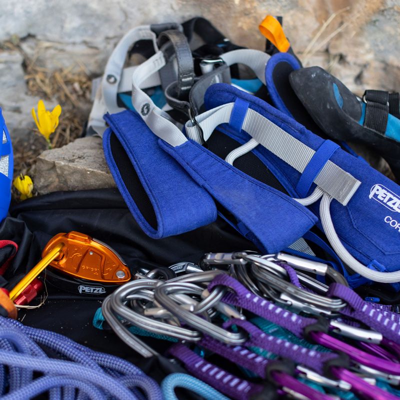 Petzl Grigri + orange belay device D13A AG 2