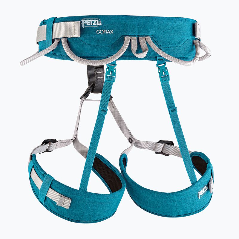 Petzl Corax climbing harness light blue C051CA00