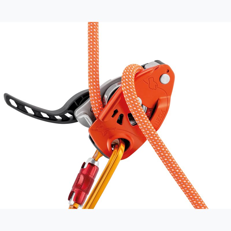 Belay device Petzl Neox orange 5
