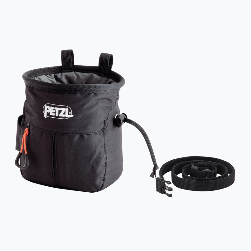 Chalk bag Petzl Saka Poche black