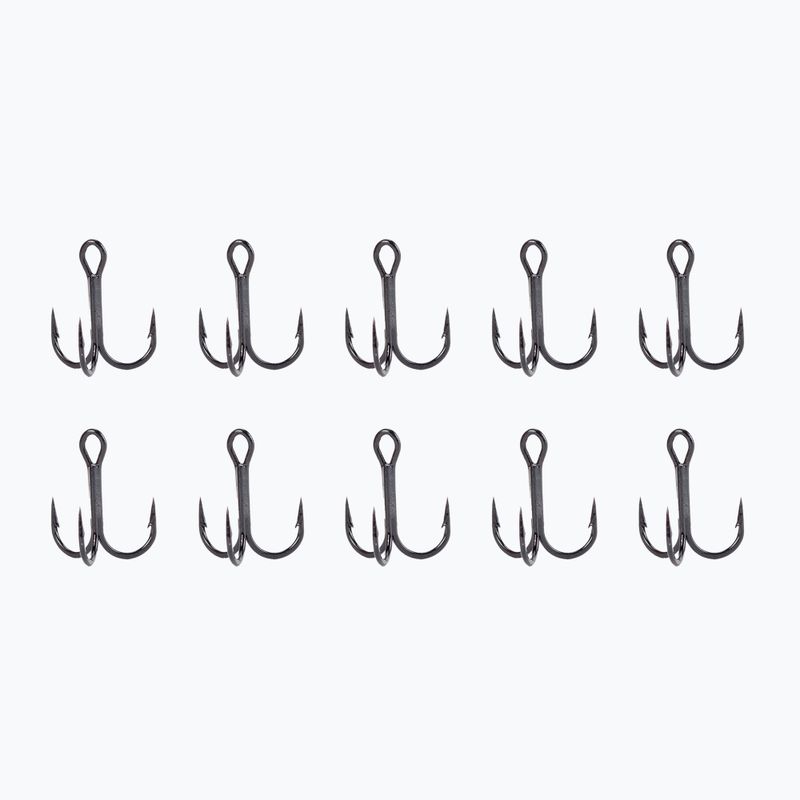 VMC Vanadium Round Treble 10 fishing anchor black 8540BK