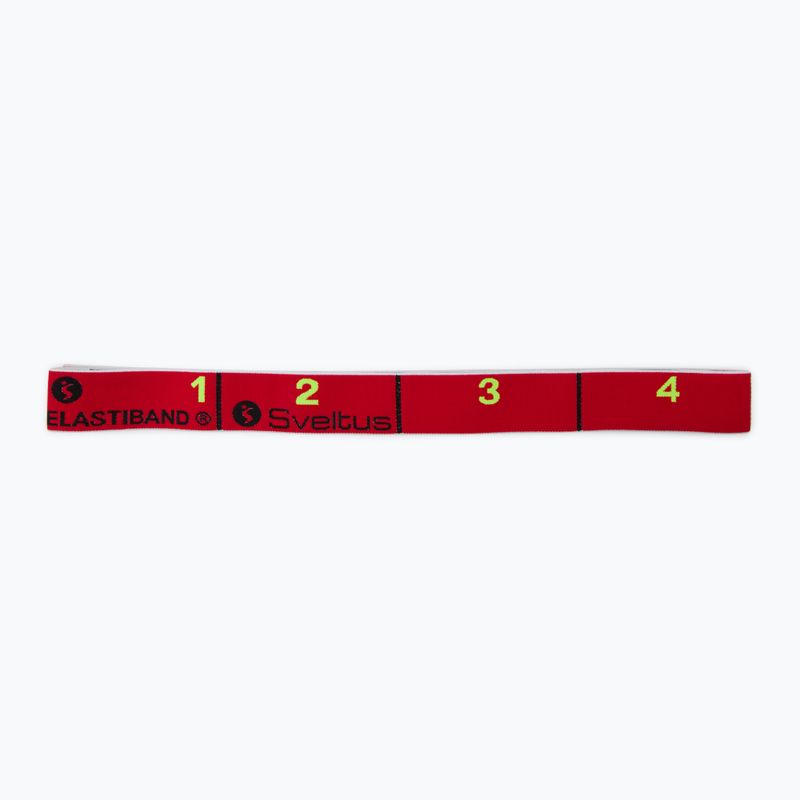 Sveltus Elastiband exercise rubber red 0142