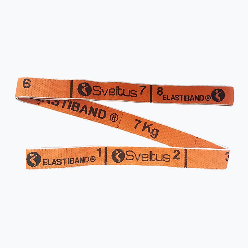 Resistance rubber band Sveltus Elasticband 7 kg orange 2