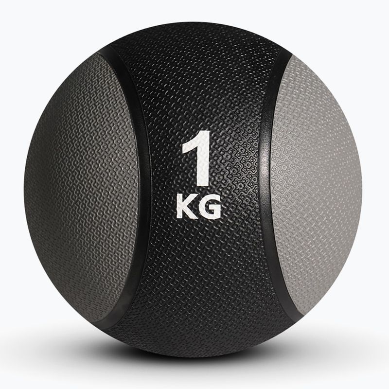 Sveltus Medicine Ball Rubber 1 kg grey/ black 2