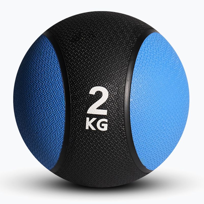 Sveltus Medicine Ball Rubber 2 kg blue/ black 2