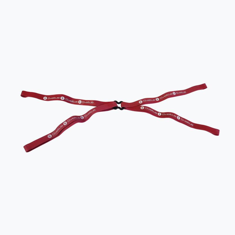 Sveltus Rubberfit exercise bands red 2