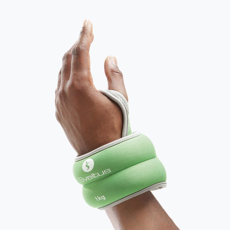 Sveltus wrist weights green 2