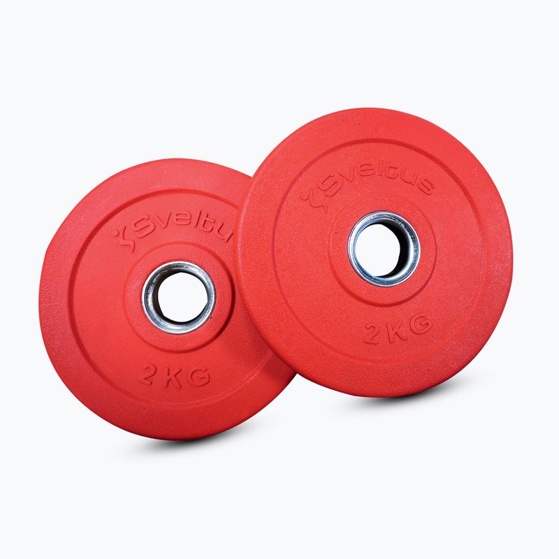Barbell with weights Sveltus Kit Pump 8 kg multicolor 3