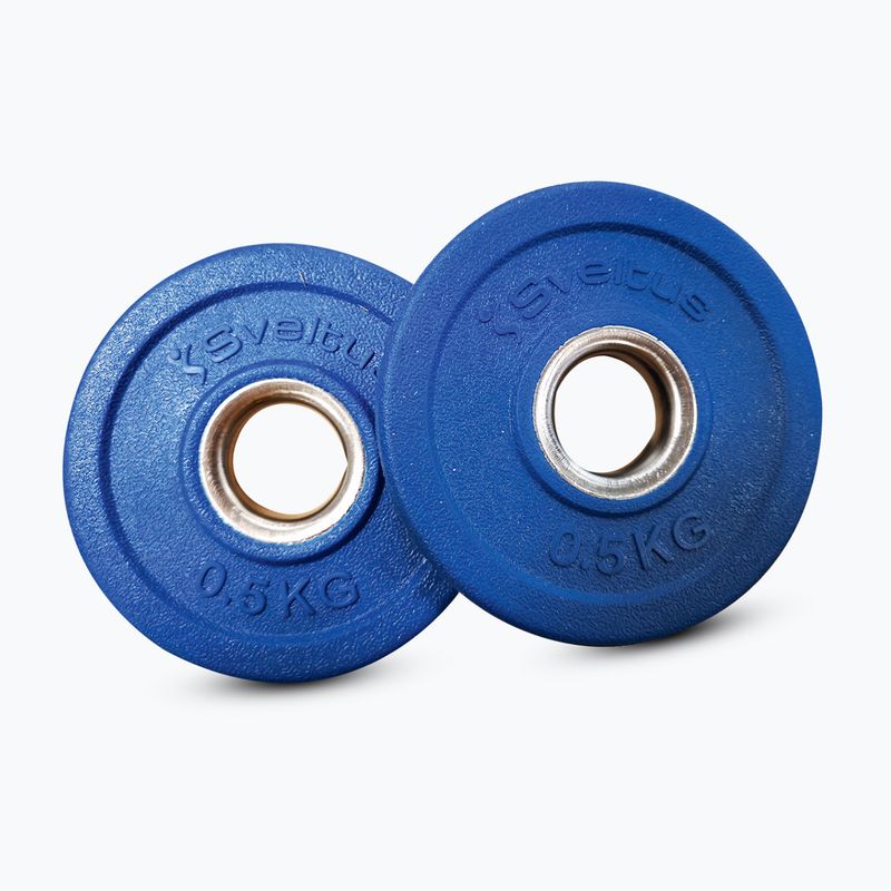 Barbell with weights Sveltus Kit Pump 8 kg multicolor 5