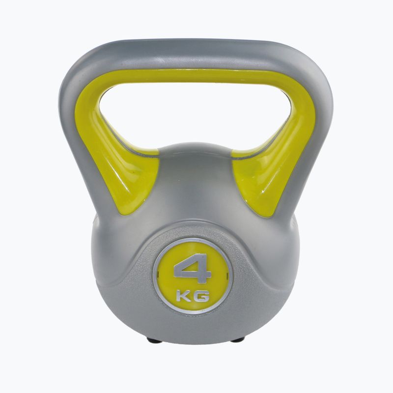 Kettlebell Sveltus Fit 4 kg grey/yellow